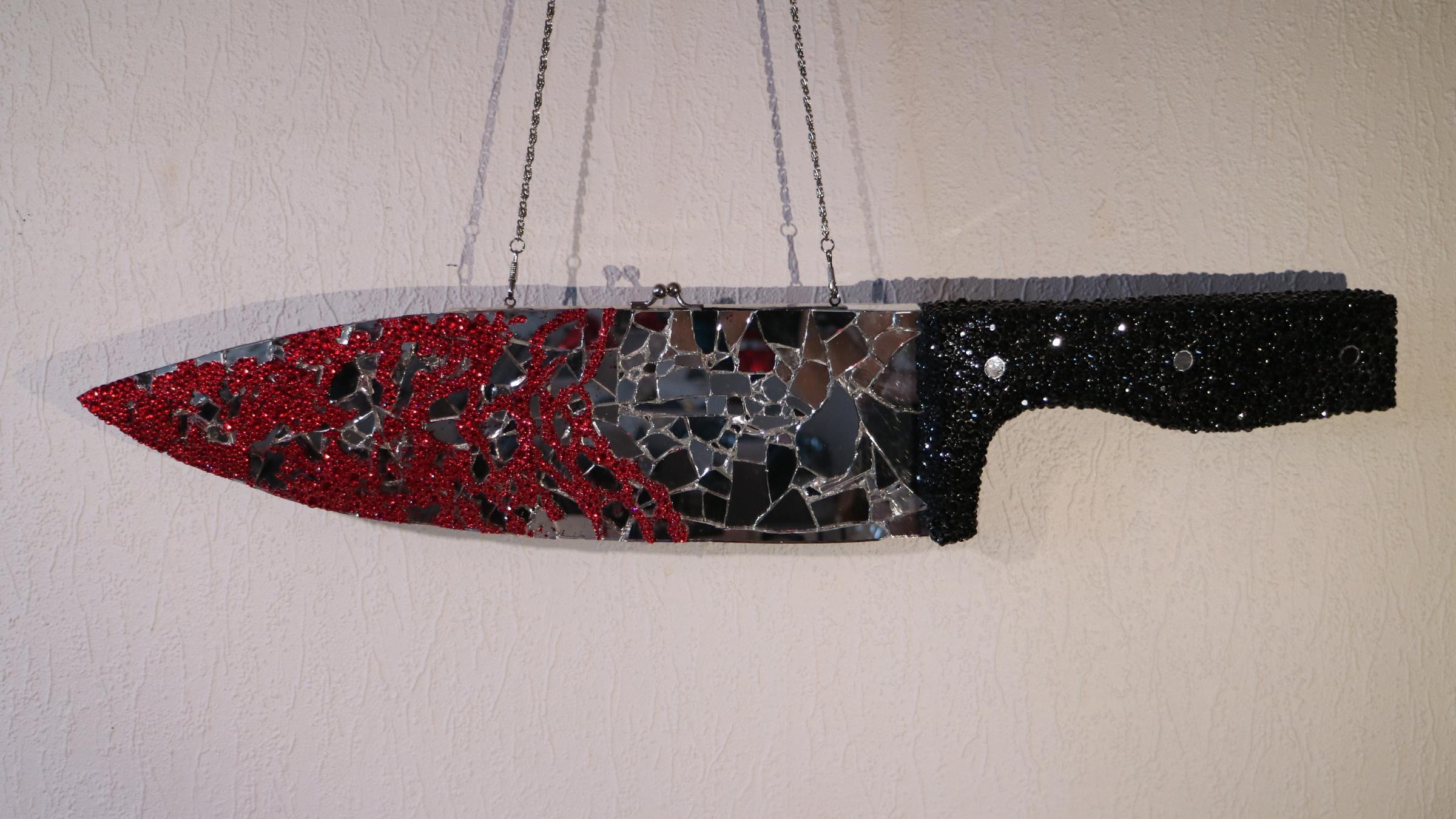 MIRROR MOSAIC KNIFE BAG - ONE OF ONE