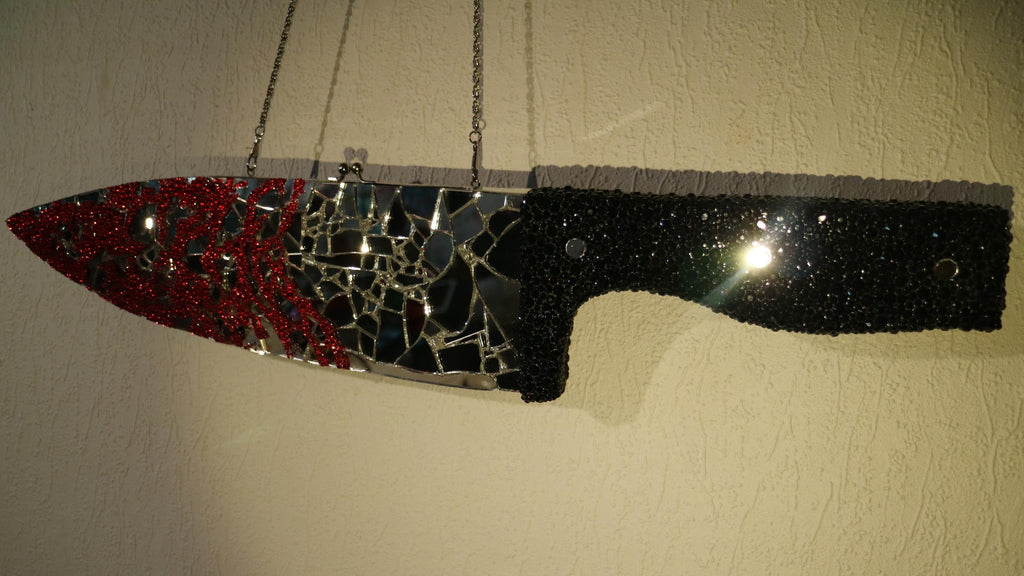MIRROR MOSAIC KNIFE BAG - ONE OF ONE