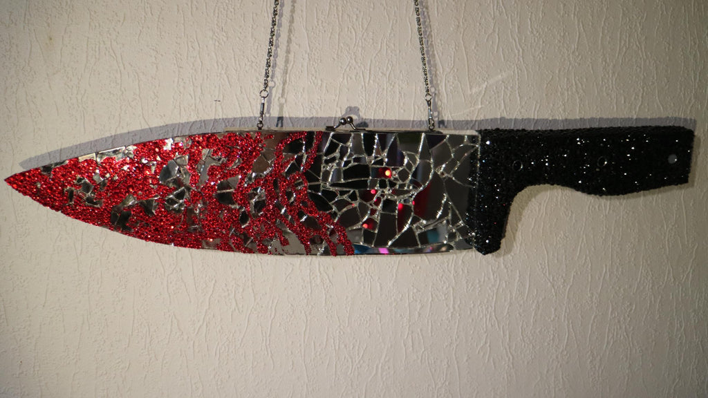 MIRROR MOSAIC KNIFE BAG - ONE OF ONE