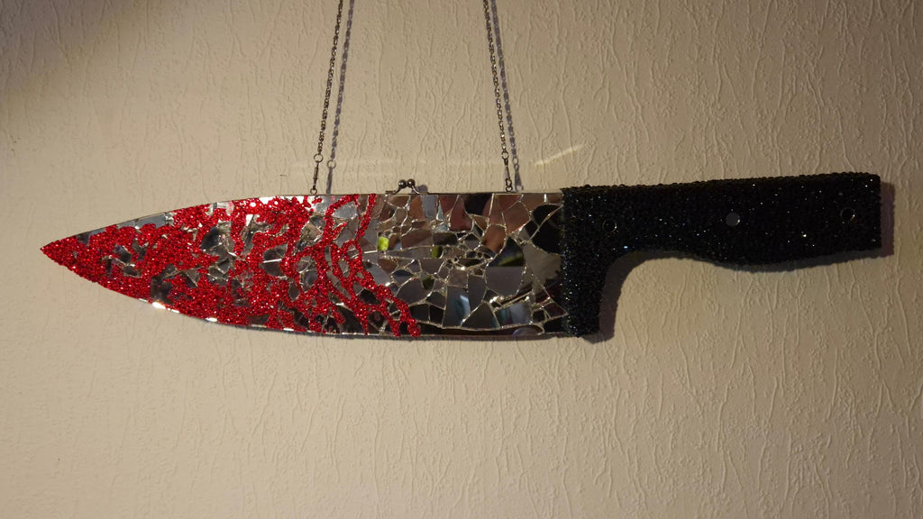 MIRROR MOSAIC KNIFE BAG - ONE OF ONE